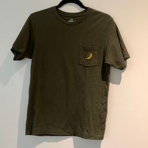 SPRZ NY x UNIQLO Andy Warhol Banana Green XS T-shirt Embroidered Pocket
